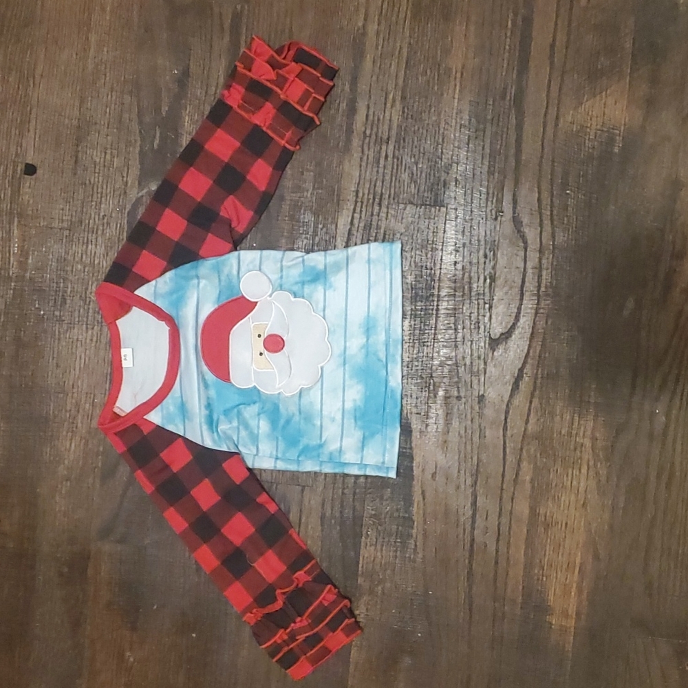 12-18 months Santa shirt